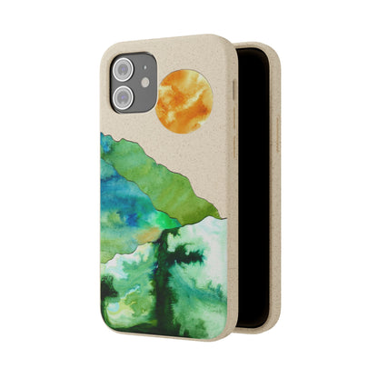 Biodegradable & MagSafe® Phone Case — Mountain Sunset