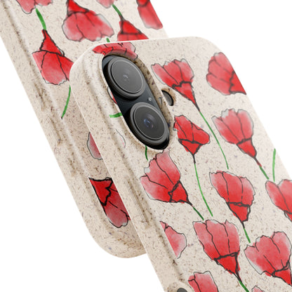 Biodegradable & MagSafe® Phone Case — Poppy