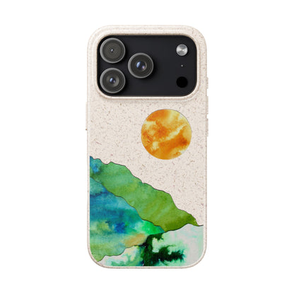 Biodegradable & MagSafe® Phone Case — Mountain Sunset