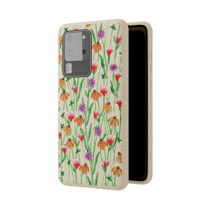 Wildflower Garden — Biodegradable Phone Case