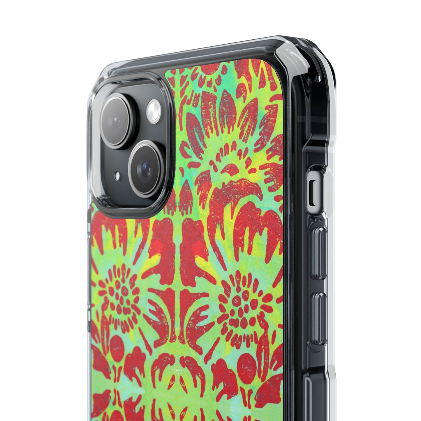 lotus bloom — magsafe® compatible clear phone case