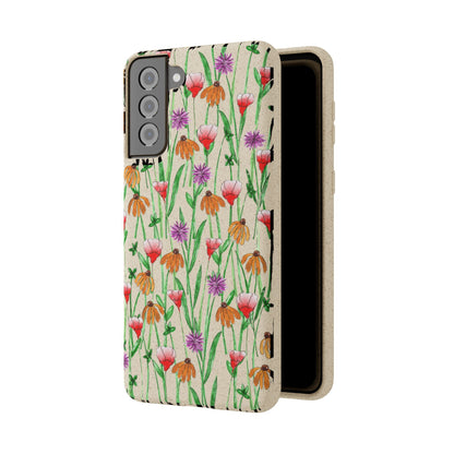 Wildflower Garden — Biodegradable Phone Case