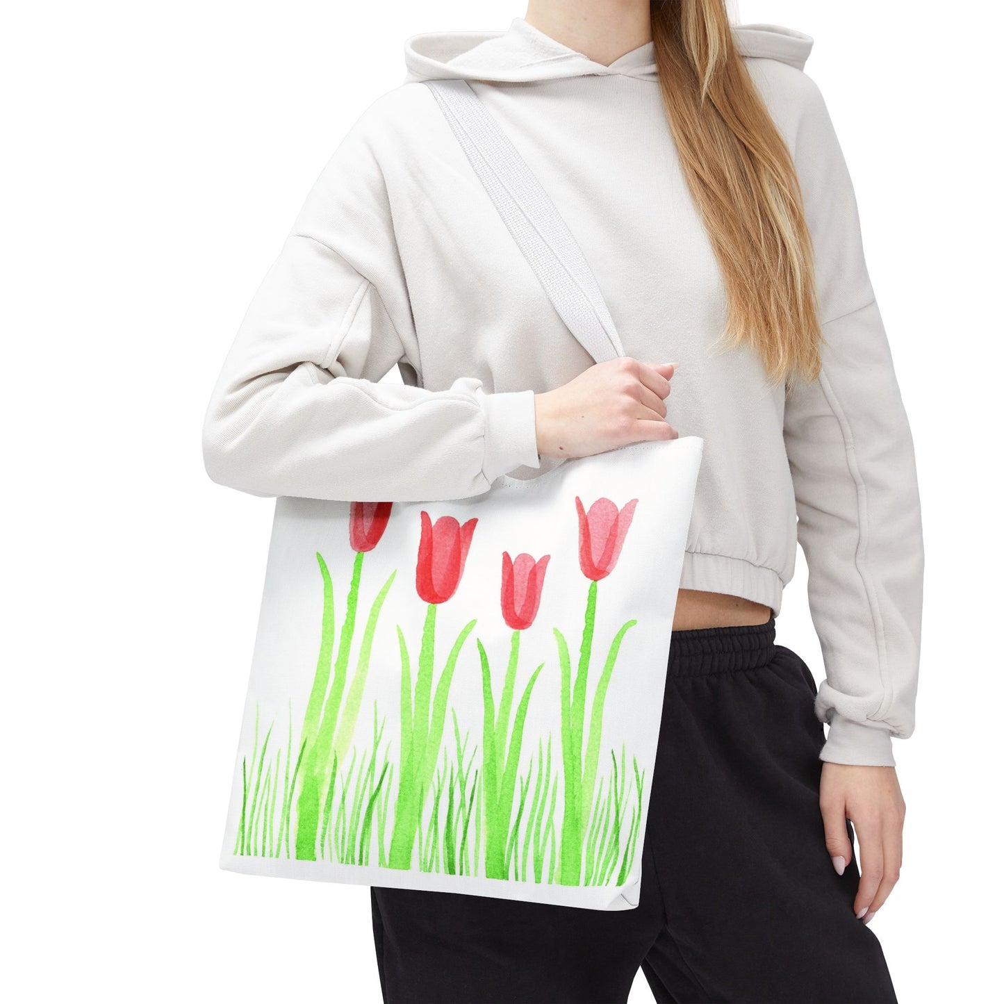 tulip tote bag