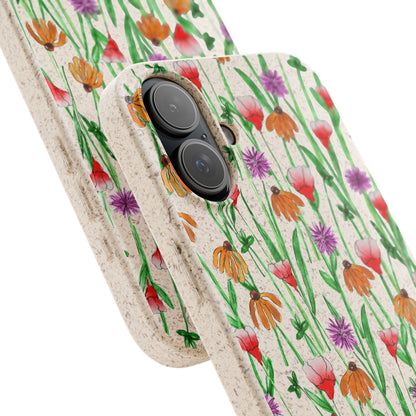 Wildflower Garden — Biodegradable & MagSafe® Phone Case