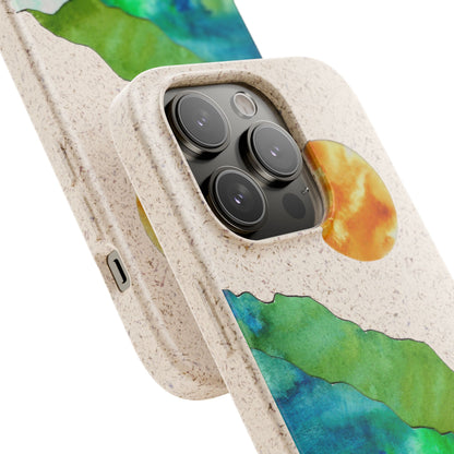 Biodegradable & MagSafe® Phone Case — Mountain Sunset