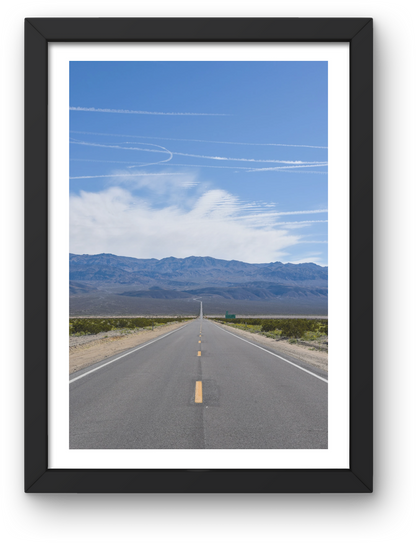 Death Valley Open Road Archival Print