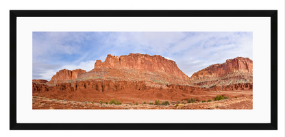 Fluted Wall Panorama Archival Print